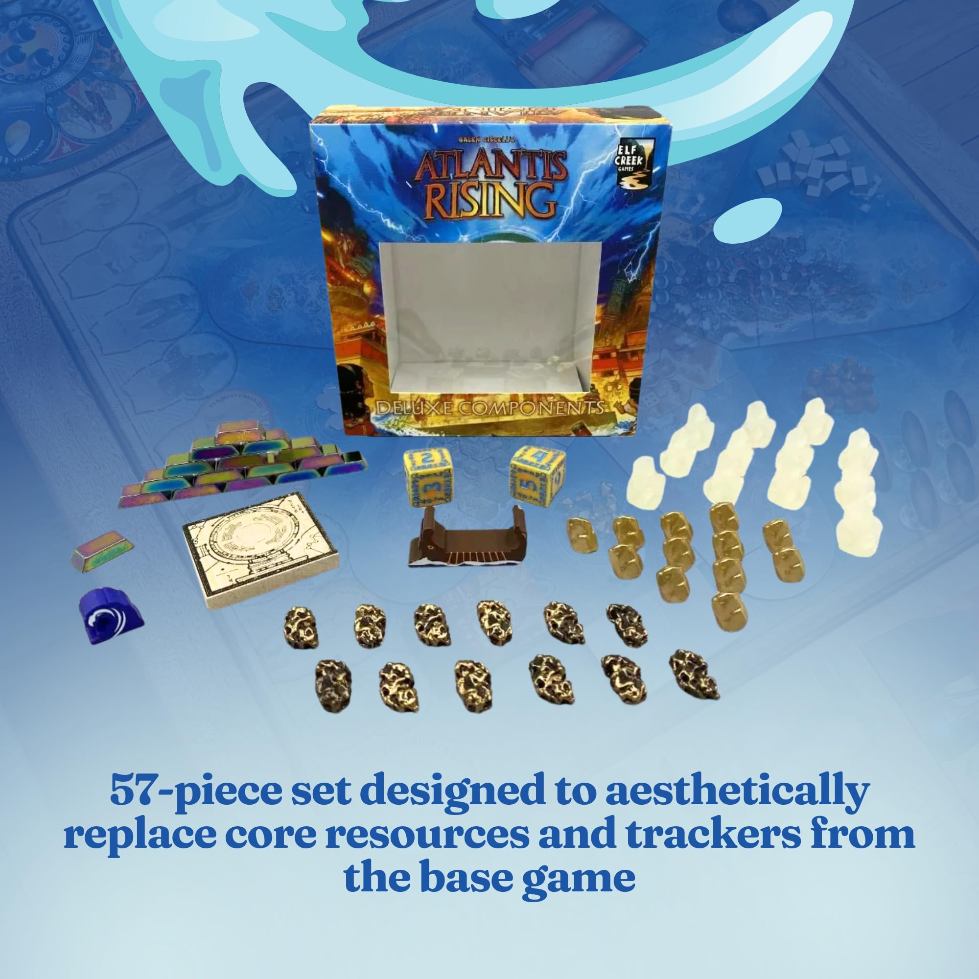 Amazon.com: Atlantis Rising: Deluxe Components : Toys & Games