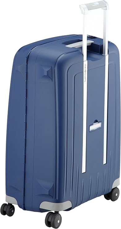 Samsonite S'Cure - Spinner M Suitcase, M (69 cm), 79 L, Blue (Dark Blue)