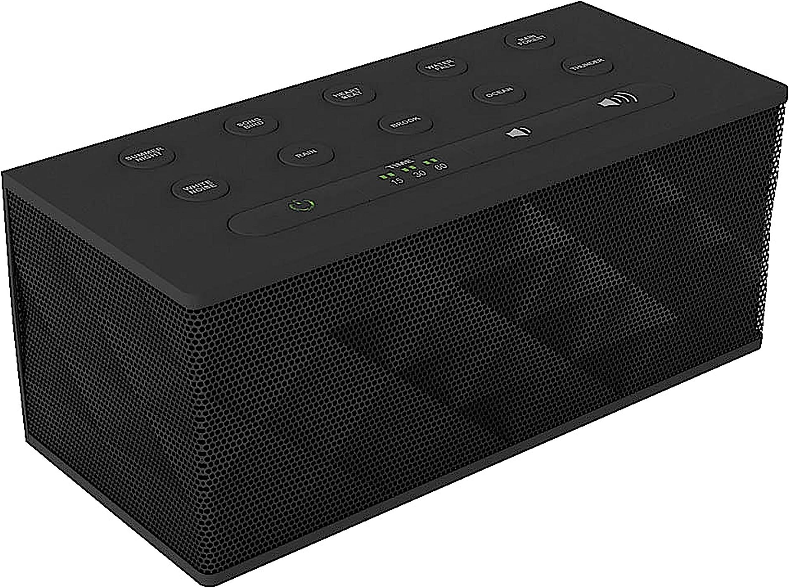 Big Red Rooster White Noise Machine - Sound Machine For Sleeping & Relaxation - 10 Natural and Soothing Sounds - Plug In Or Battery Powered - Portable Sleep Sound Therapy for Home, Office or Travel