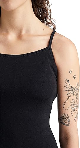 Miniatura 6 de Icebreaker Merino Camisola para mujer de 6.17 oz todos los días, capa base de lana merina, camiseta térmica suave sin mangas con cuello redondo