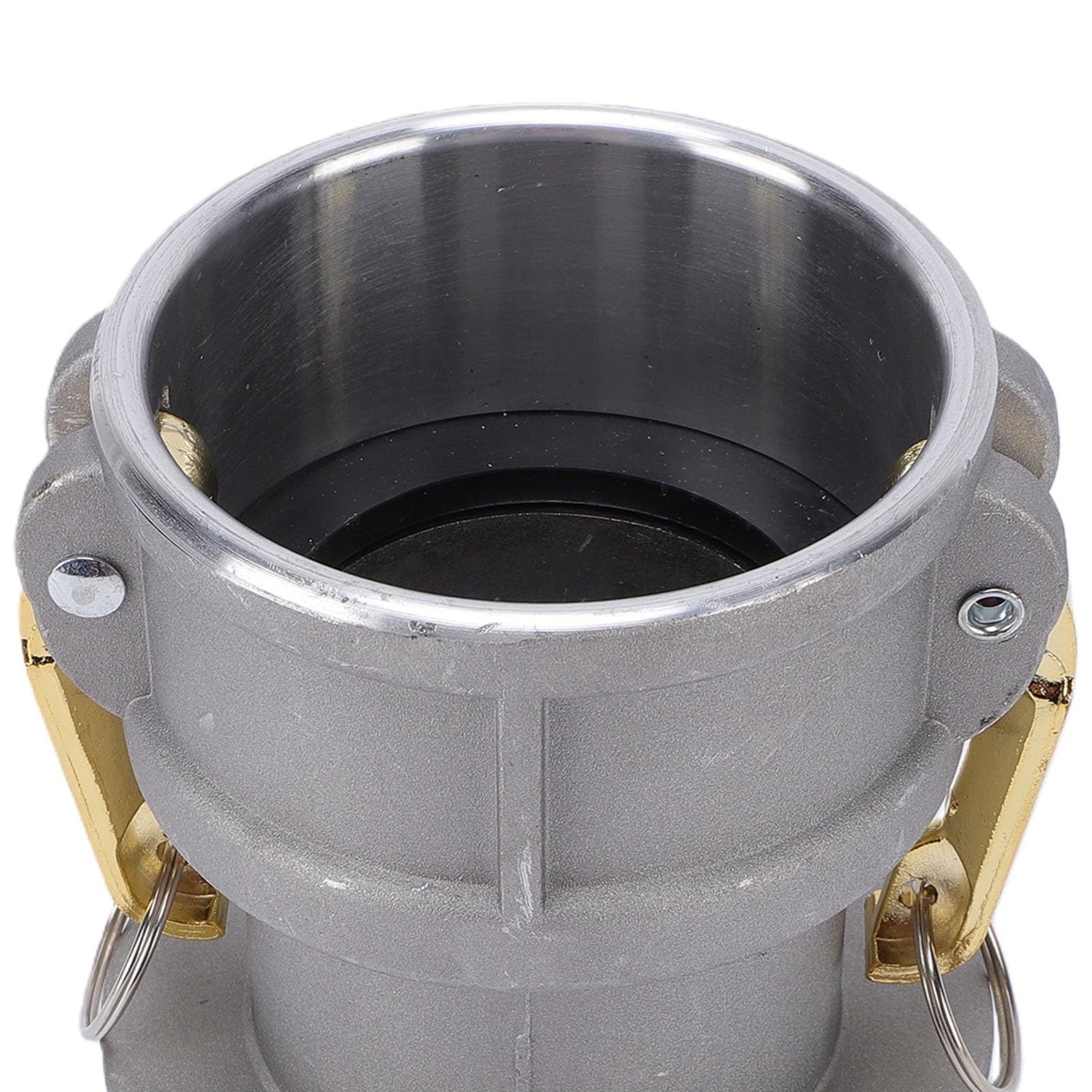 Naroote DA Camlock Manguera, 3 Pulgadas Hembra X 4 Pulgadas Macho Latón Aleación de Aluminio Acero Inoxidable Acoplamiento Camlock, para Agua, Aceite, Gasolina y Aceite Hidráulico