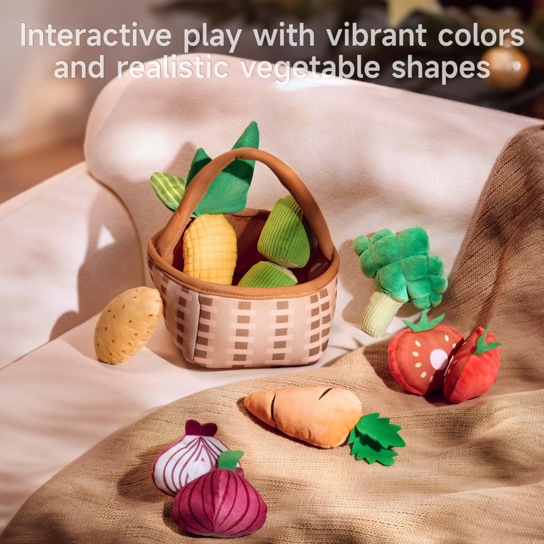 TUMAMA Fruit and Vegetable Shop Accessories Toy Children's Set, Shop Goods Role Play for Children's Kitchen - Image 2