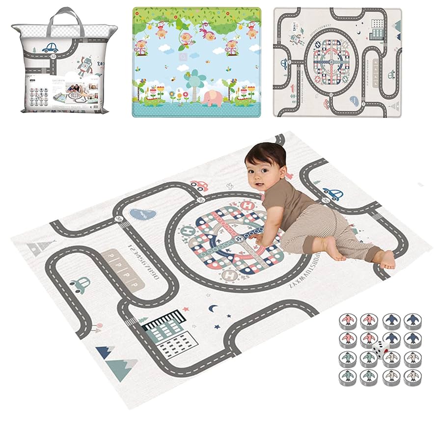 ベビープレイマット 楽天市場】プレイマット ベビー 180*100*1CM 防水 厚手 赤ちゃん