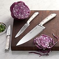 Vista 5 de Cangshan Serie S1 1026016 Juego de cuchillos de arranque de acero alemán forjado de 3 piezas