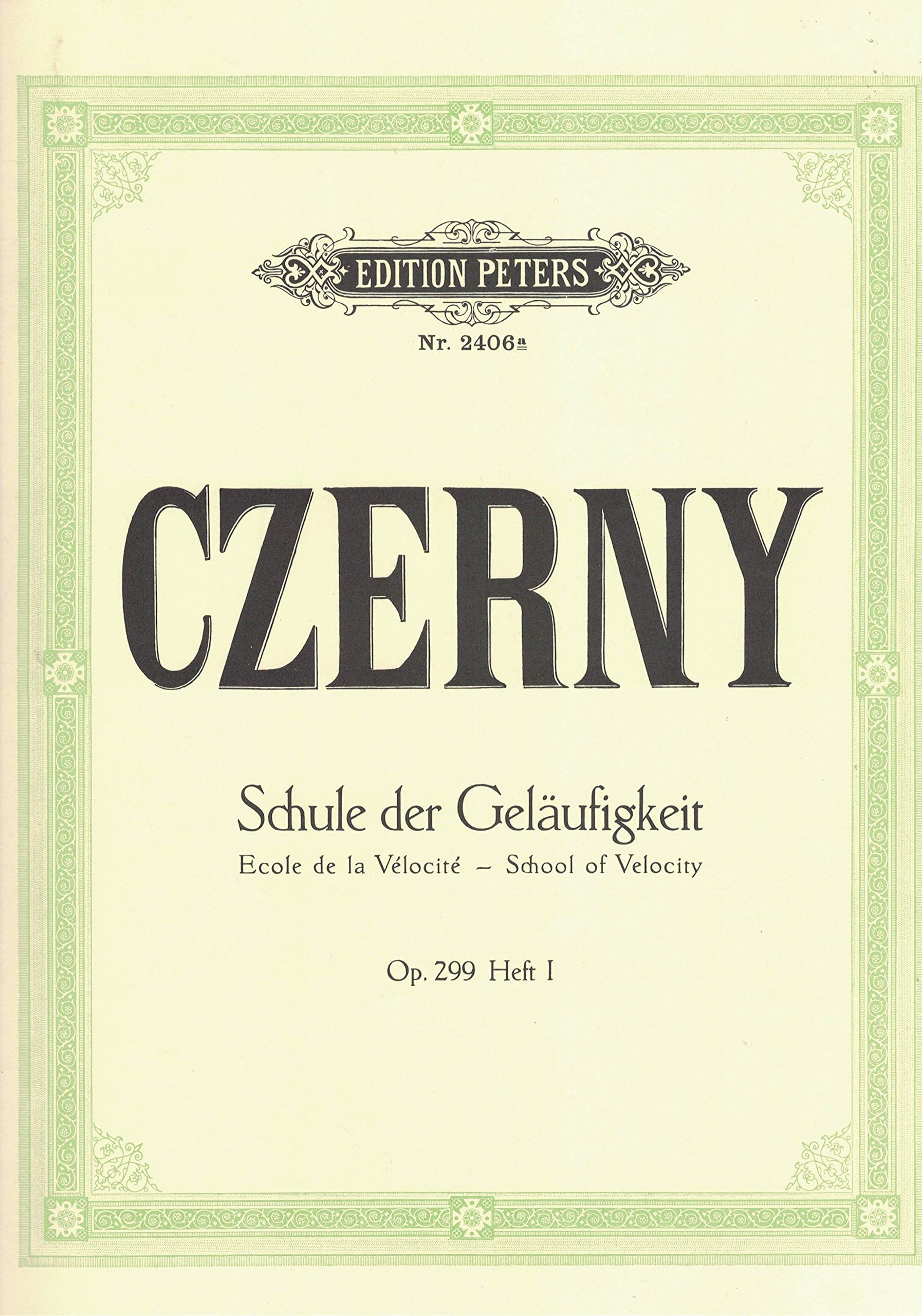 Czerny: Complete School of Velocity Op. 299 (Piano Solo) (EP2411): für Klavier / Shcool of Velocity für Klavier for Piano