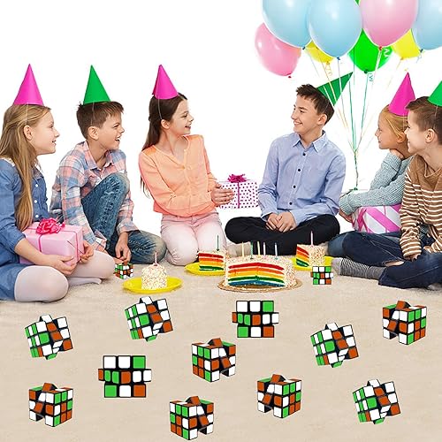 Miniatura 2 de Senfour Mini cubo de bolsas de regalos para niños, recuerdos de fiesta para adolescentes y niños, recompensas de escuela, aula y fiesta de