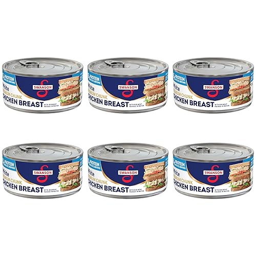 Miniatura 96 de Swanson Limón y pimienta molida gruesa de pollo blanco completamente cocido, listo para comer, comidas simples sobre la marcha, bolsa de 2.6 onzas