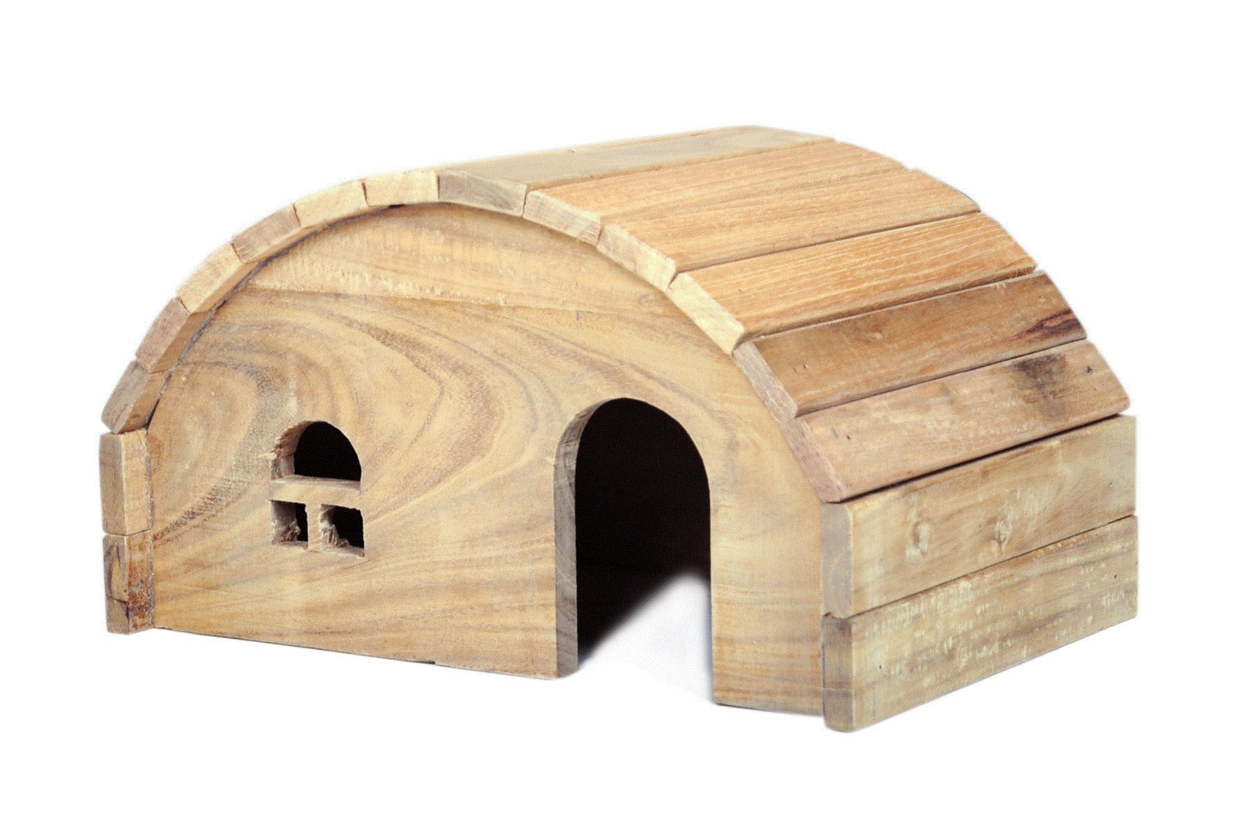 KSK Hamster Wooden House, Small Animals Natural Hideout Habitat Cage Play Hut with Window and Block Chew Toys for Guinea Pig Gerbils Chinchillas Hedgehogs Tortoise, Medium (B01AIL2AUS) Amazon Price History, Amazon Price Tracker