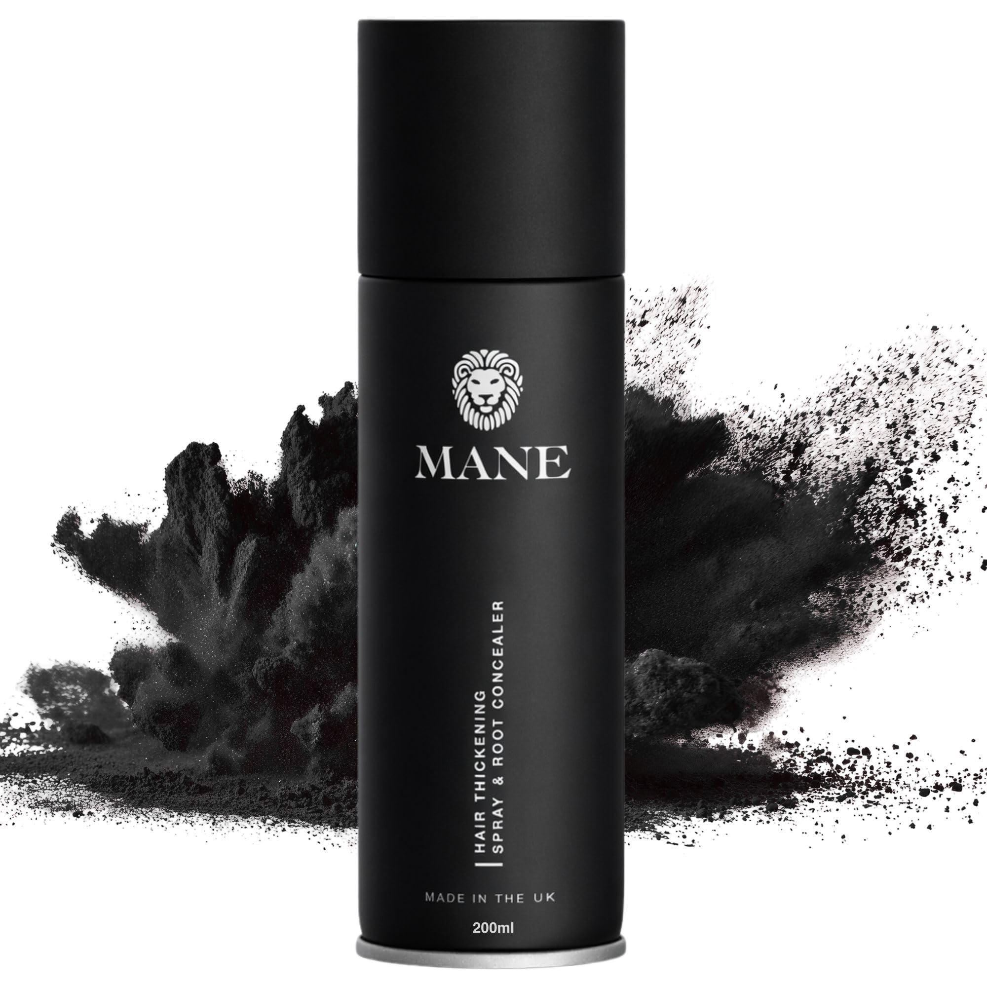 Mane spray addensante per capelli e correttore per radici - 200 ml - Nero Corvino | 200 ml