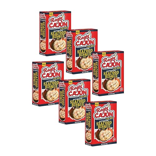 Ragin Cajun Seafood Bisque 5oz paquete de 6
