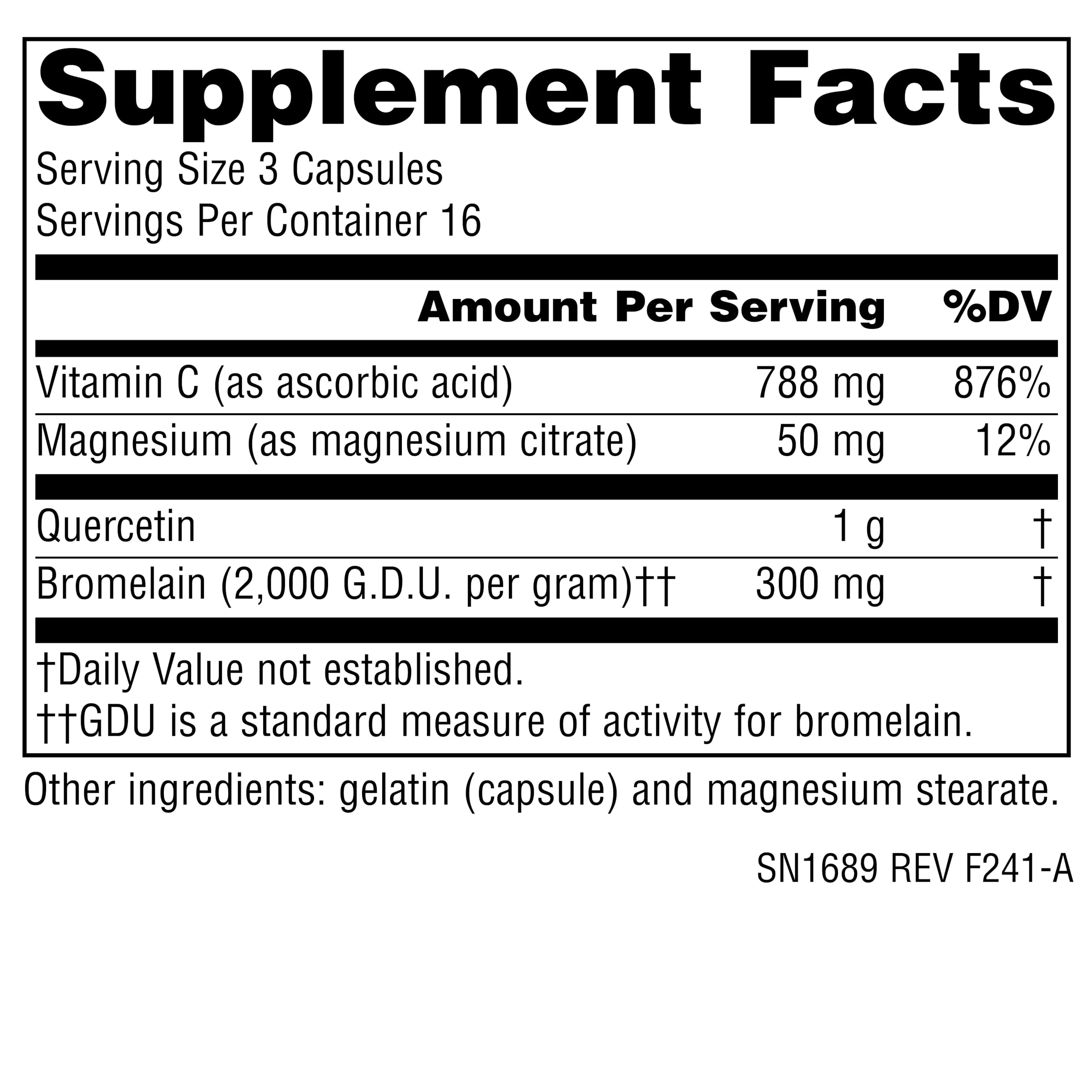 Source Naturals Activated Quercetin, Bioflavanoid Complex* - 50 Capsules — Amazon image 2