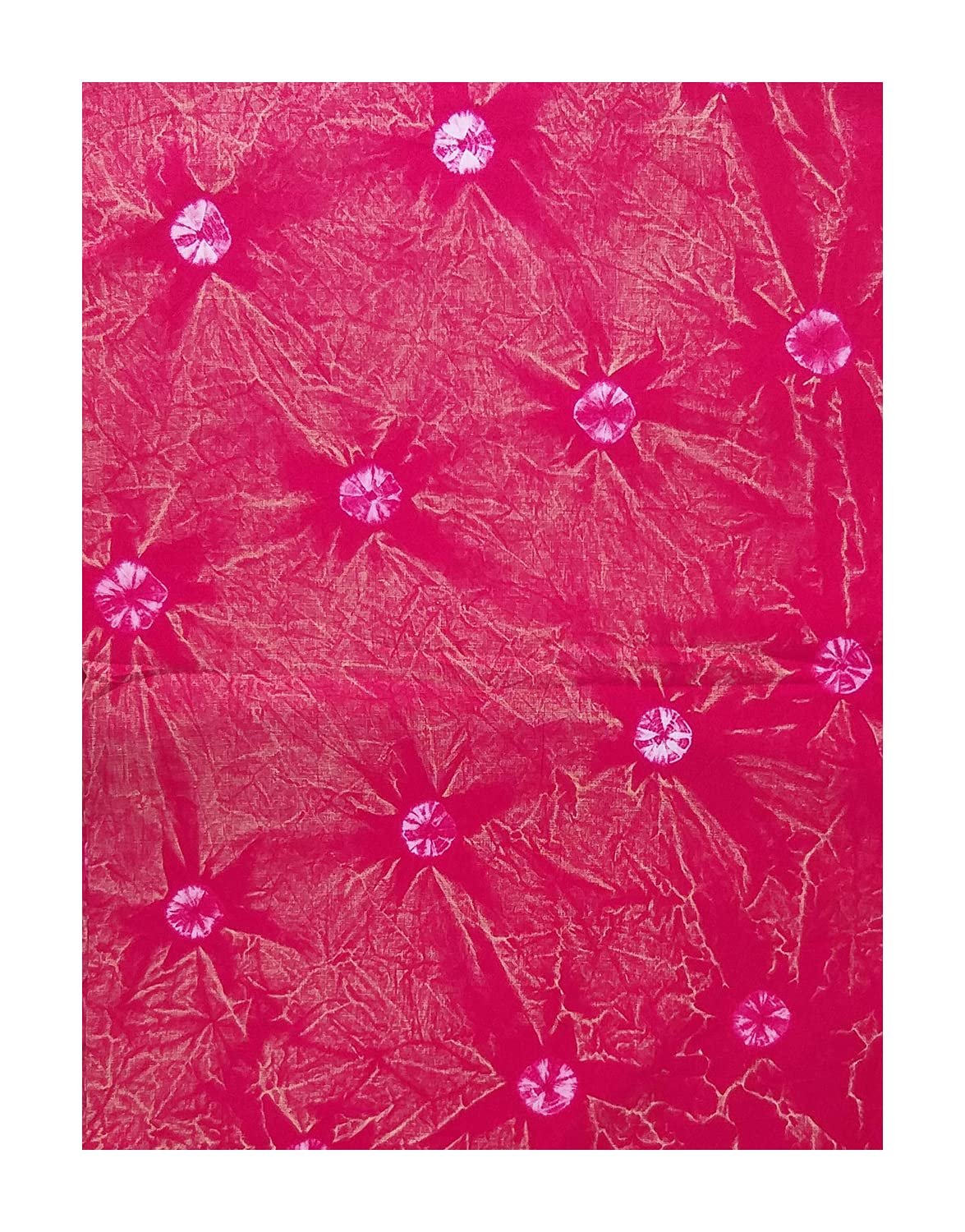 color nirvana Women's Cotton Unstitched Stone Wash Tie Dye With Bandhej Bandhani Dress Material Fabric-picture-17