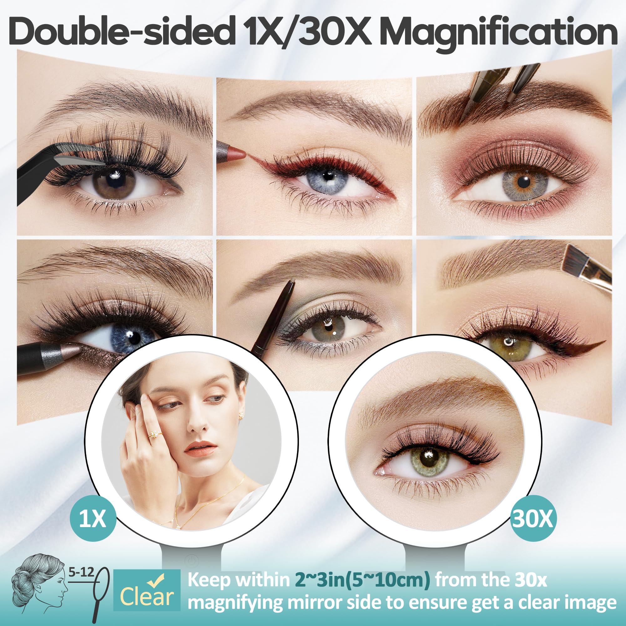 B Beauty Planet Magnifying Mirror with Light 30X - Image 4