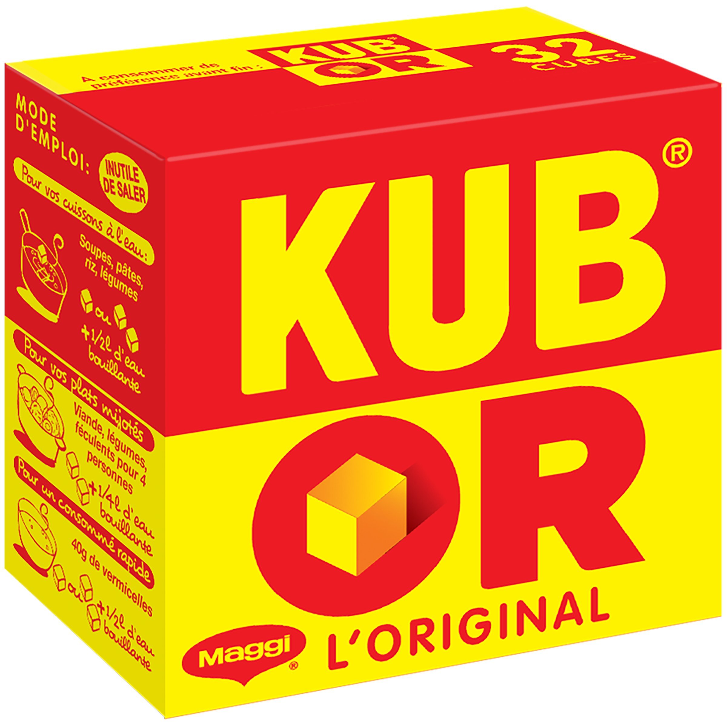 Maggi Bouillon Kub O El Original (32 Cubos) -128G