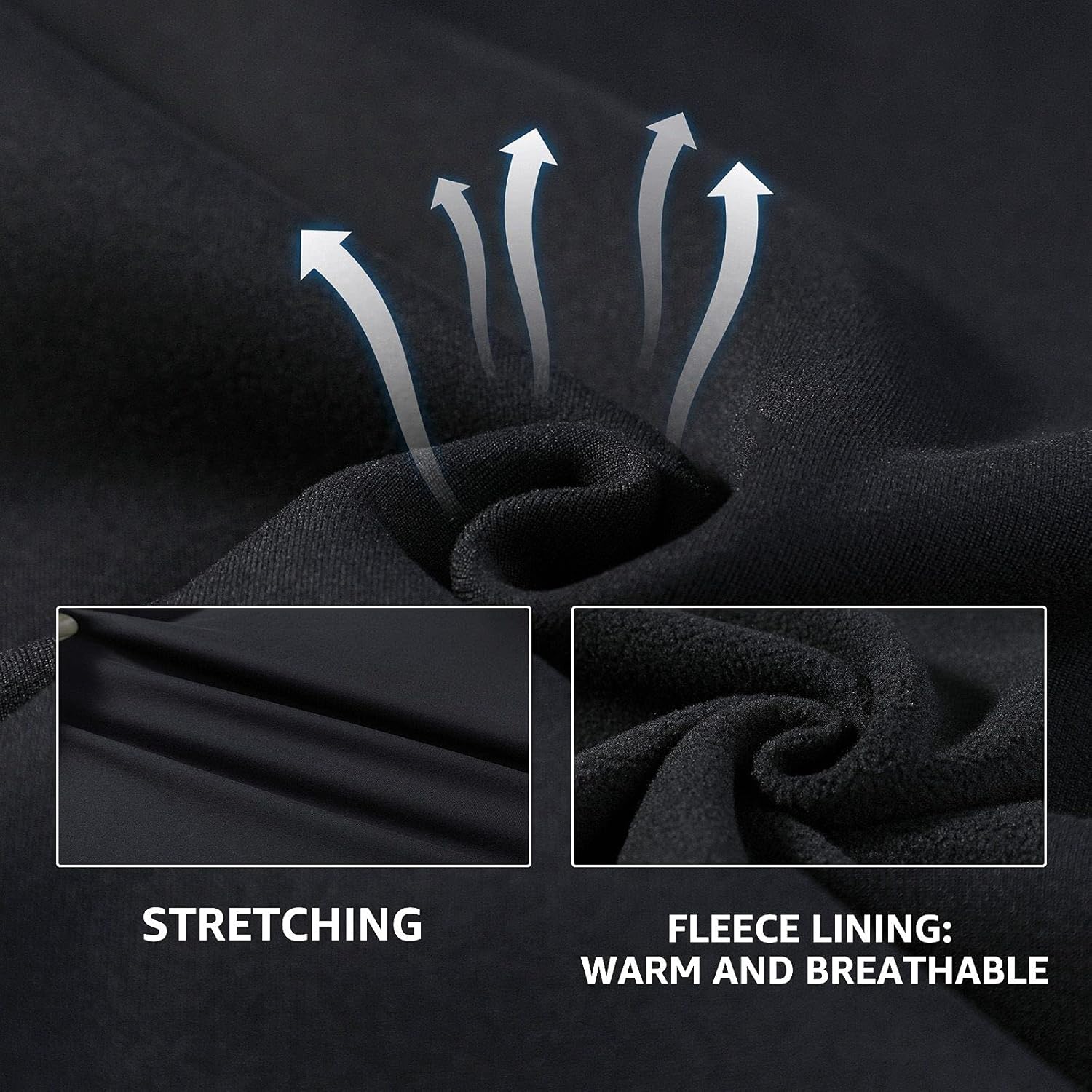 Men's Insulated Running Warm Puffer Jacket Winter Thermal Hybrid Hiking Coat Lightweight Golf Sports Windbreaker : Clothing, Shoes & Jewelry