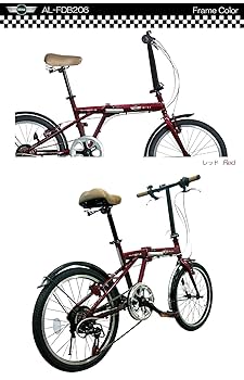 ミニチャ　ミニ自転車 Amazon | MINI(ミニ) 20インチ FDB206-AL アルミ 折りたたみ