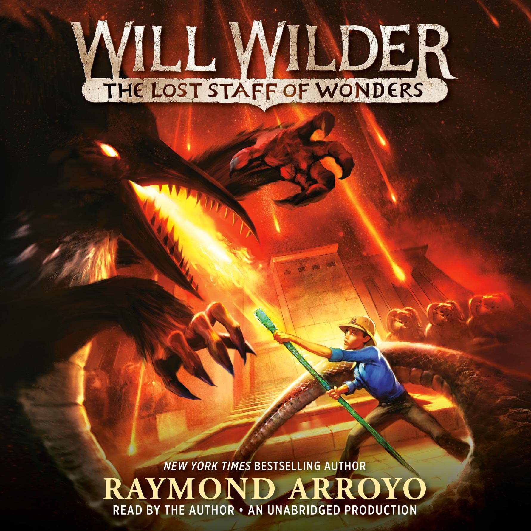Cover art for Will Wilder #2: The Lost Staff of Wonders