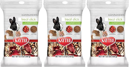 Kaytee 6 Pack of Small Pet Treat Sticks with Superfoods,