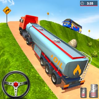 Offroad Oil Tanker Driving- Fuel Truck Delivery Simulator
