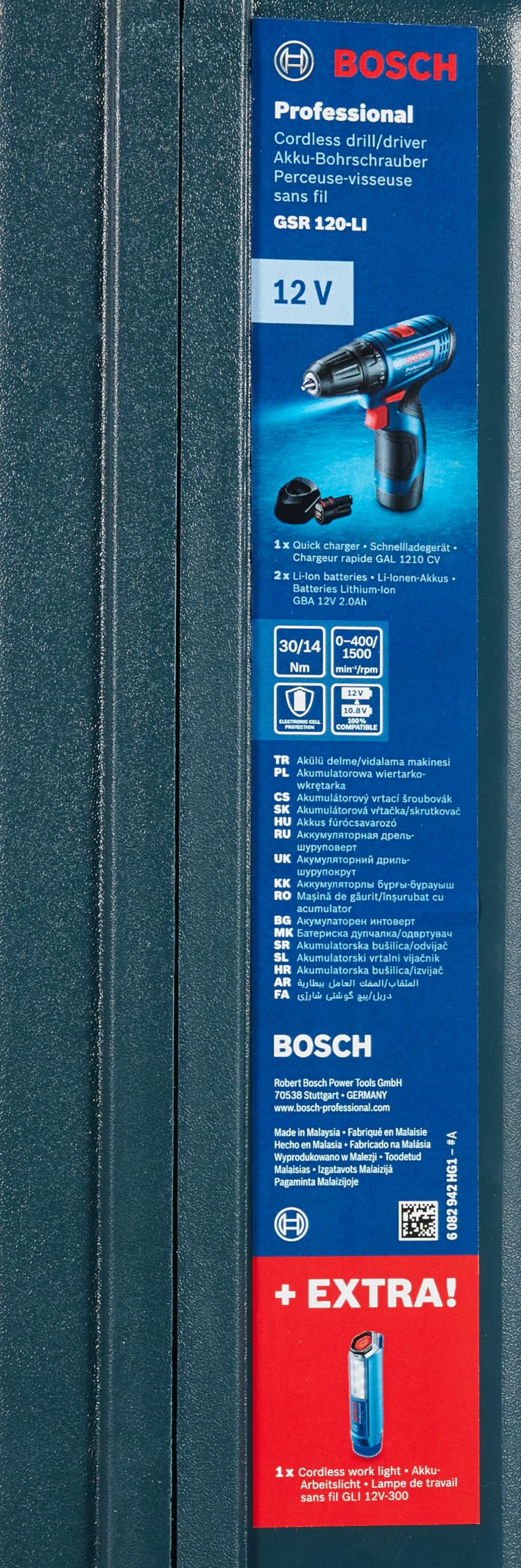 BOSCH GSR 120-LI + GLI
