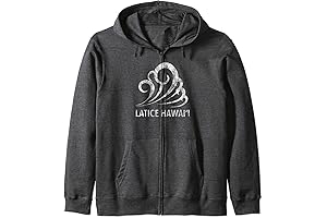 Latice Hawaii Zip Hoodie