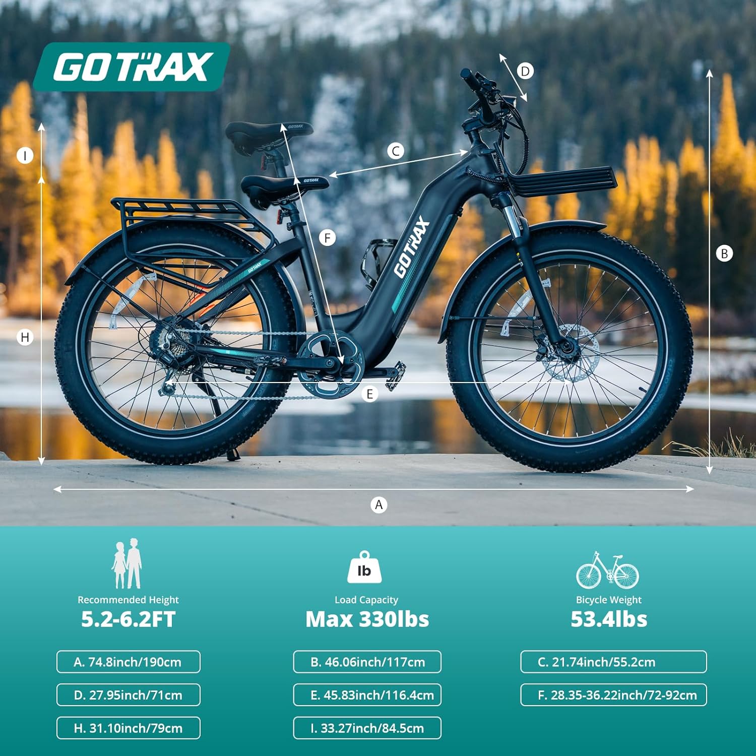 Gotrax 20 Folding Electric Bike with 40Miles (Pedal-assist1) by 48V Battery, 20Mph Power by Peak 500W, Adult Electric Bicycle with 5 Pedal-Assist Levels LCD Display, Suitable for Commuting Gotrax 20 Folding Electric Bike with 40Miles (Pedal-assist1) by 48V Battery, 20Mph Power by Peak 500W, Adult Electric Bicycle with 5 Pedal-Assist Levels LCD Display, Suitable for Commuting