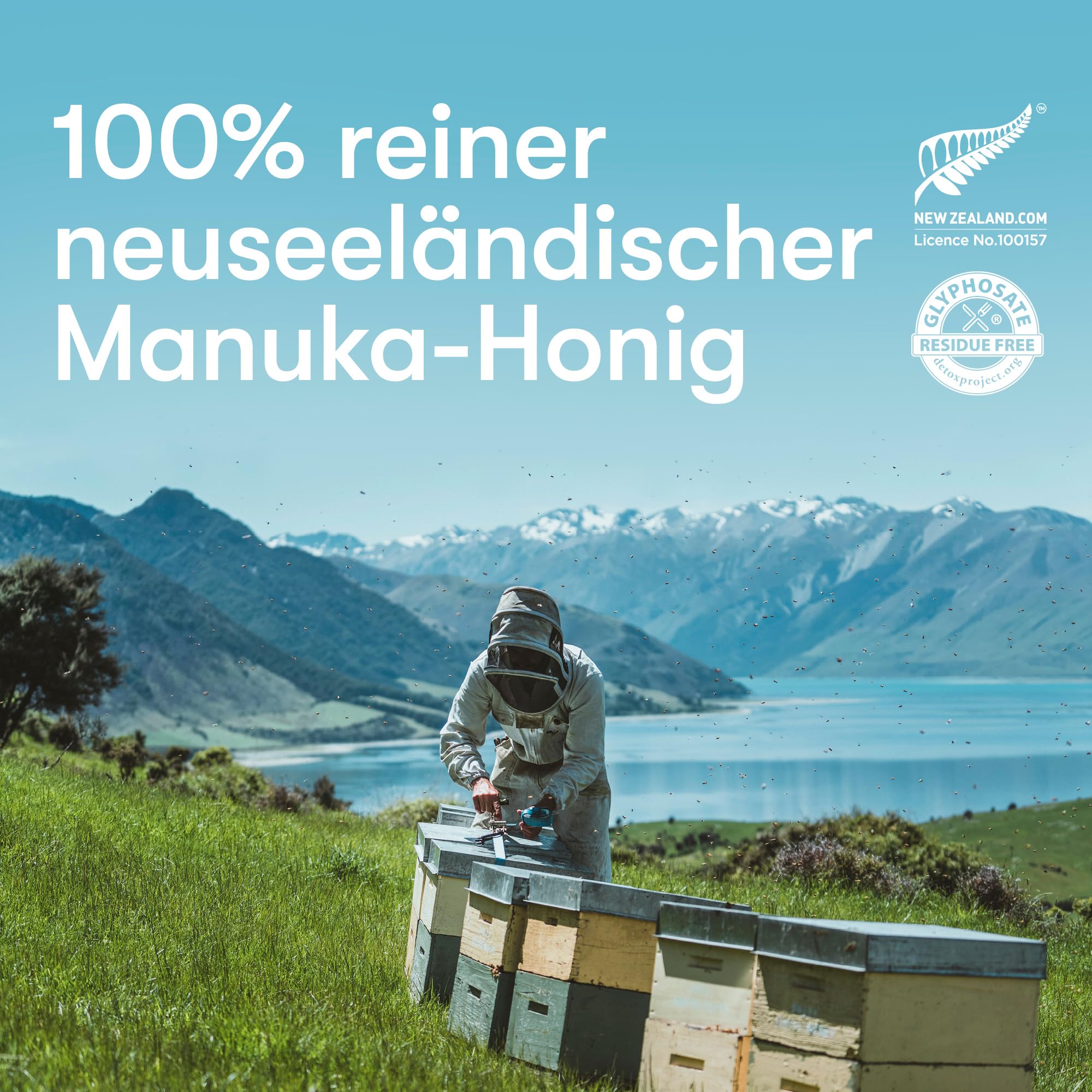 New Zealand Honey Co. Manuka Honig MGO 829+ UMF 20+ Rohhonig 250g