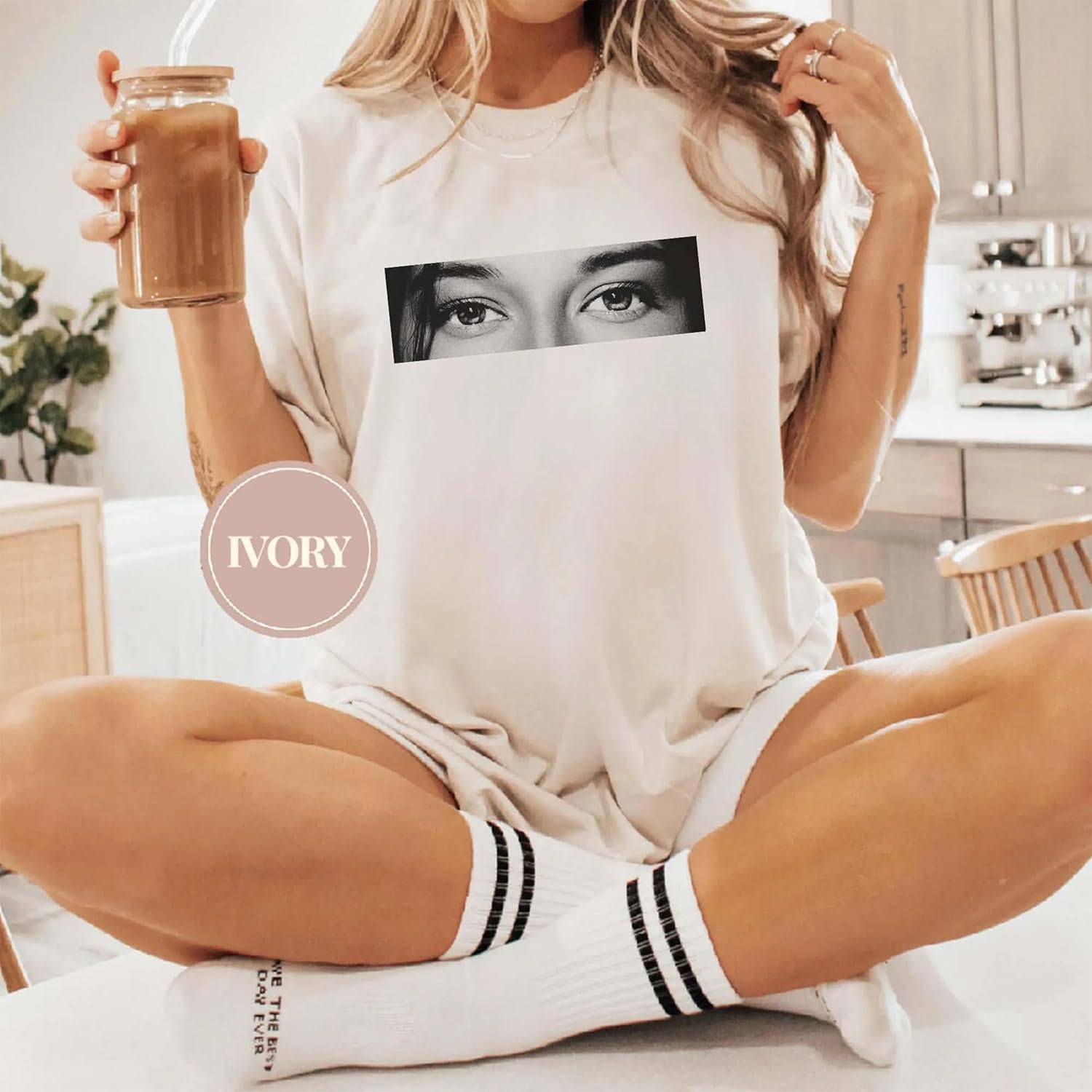 Custom Girlfriend Eye Shirt for Boyfriend, Girlfriend Face Shirt, Gifts for Boyfriend, Girlfriend, Valentine 2026 - Image 7