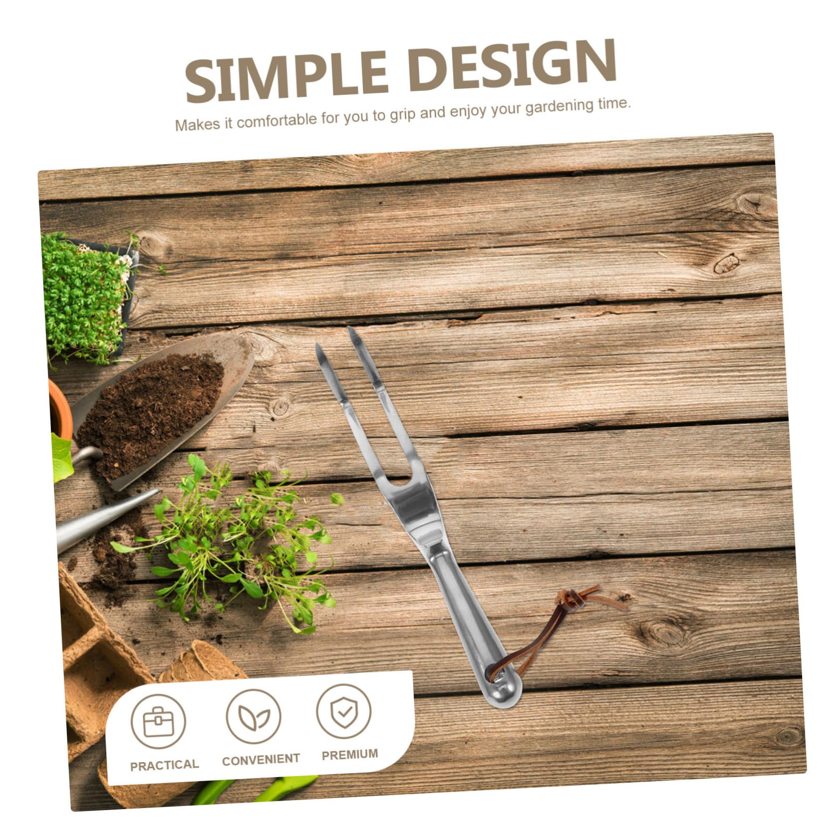 HOMSFOU 5stücke Handrechen Für Gartenarbeit Tragbarer Kleiner Metallrechen Zum Jäten Lockern Von Erde Und Pflanzenpflege Gartengerät Für Hobbygärtner Und Outdoor-nutzung