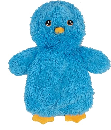 Best Pet Supplies Juguetes de peluche de pollo arrugado para juegos interactivos, cachorros y adultos mayores, forma colorida de juguete de pollo,