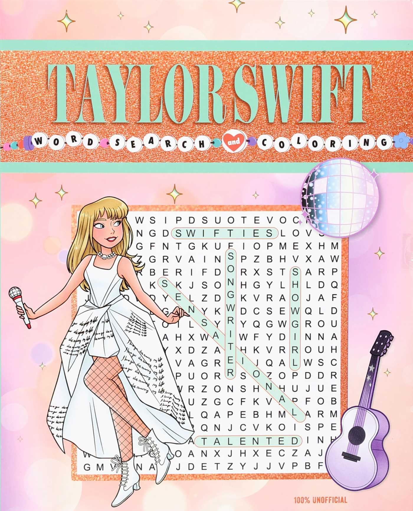 Taylor Swift Word Search and Coloring by Editors of Thunder Bay Press Paperback