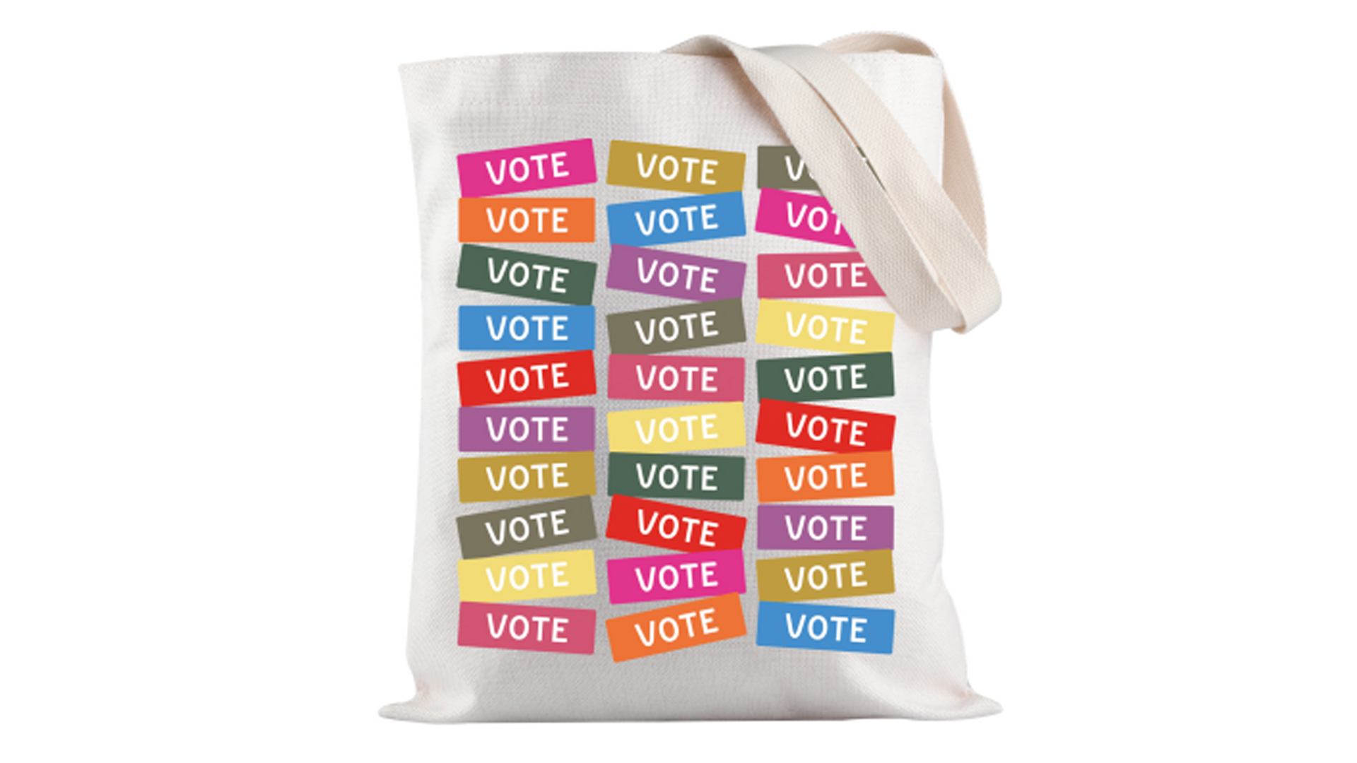 Bolsa Tote para votación 2024, bolsa de hombro política, regalo para día de elecciones y derecho al voto miniatura 7