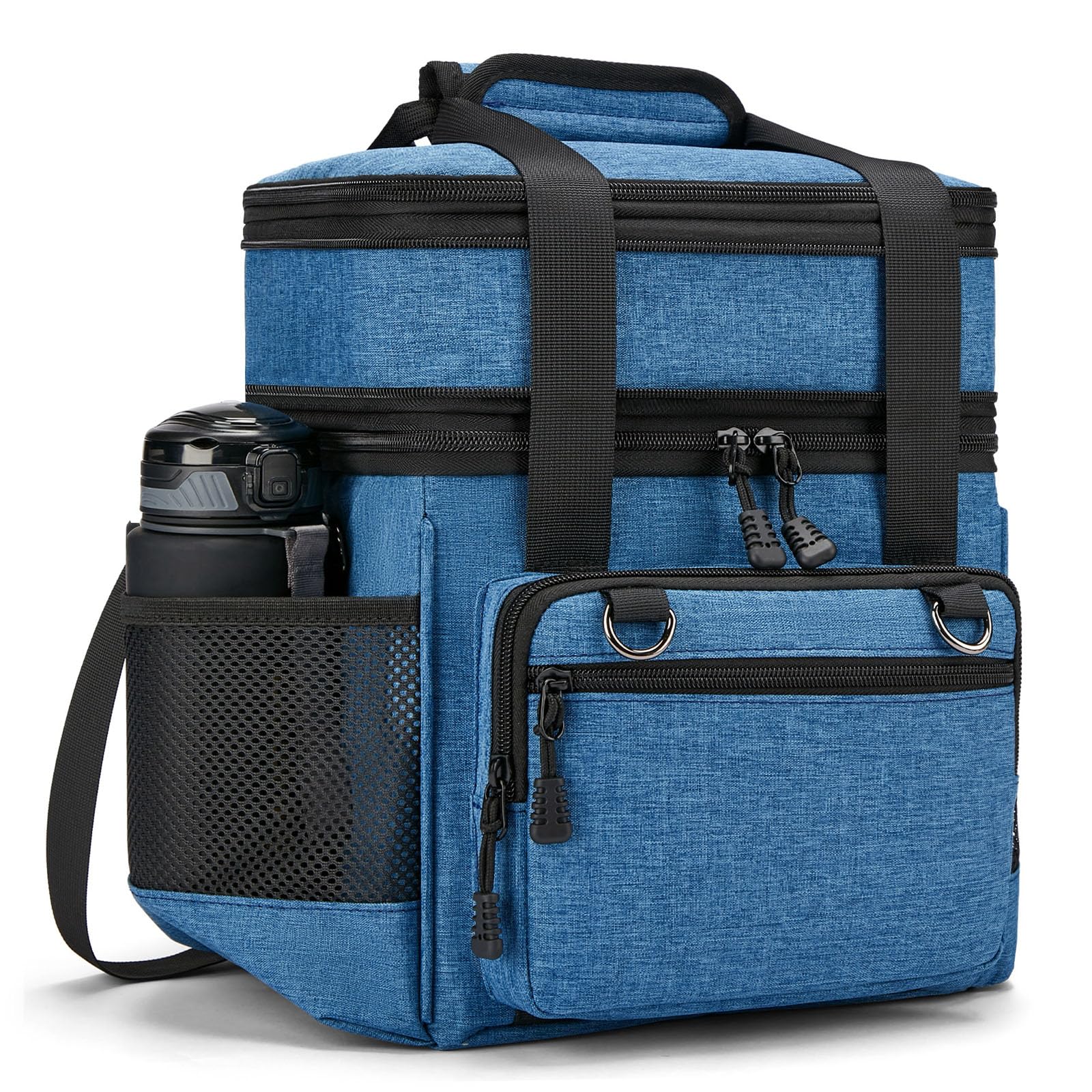 Insulated Lunch Box for Men Women Reusable Lunch Bag for Work Office Daytrip Picnic Beach - Leakproof Cooler