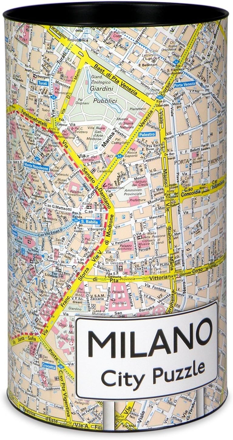 City Puzzle - Milan / Milano Premium Puzzle Adult Puzzle Games Puzzle City Puzzle