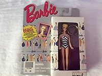 Vista 1 de Barbie original de 4 pulgadas introducida en 1959 llavero de moda