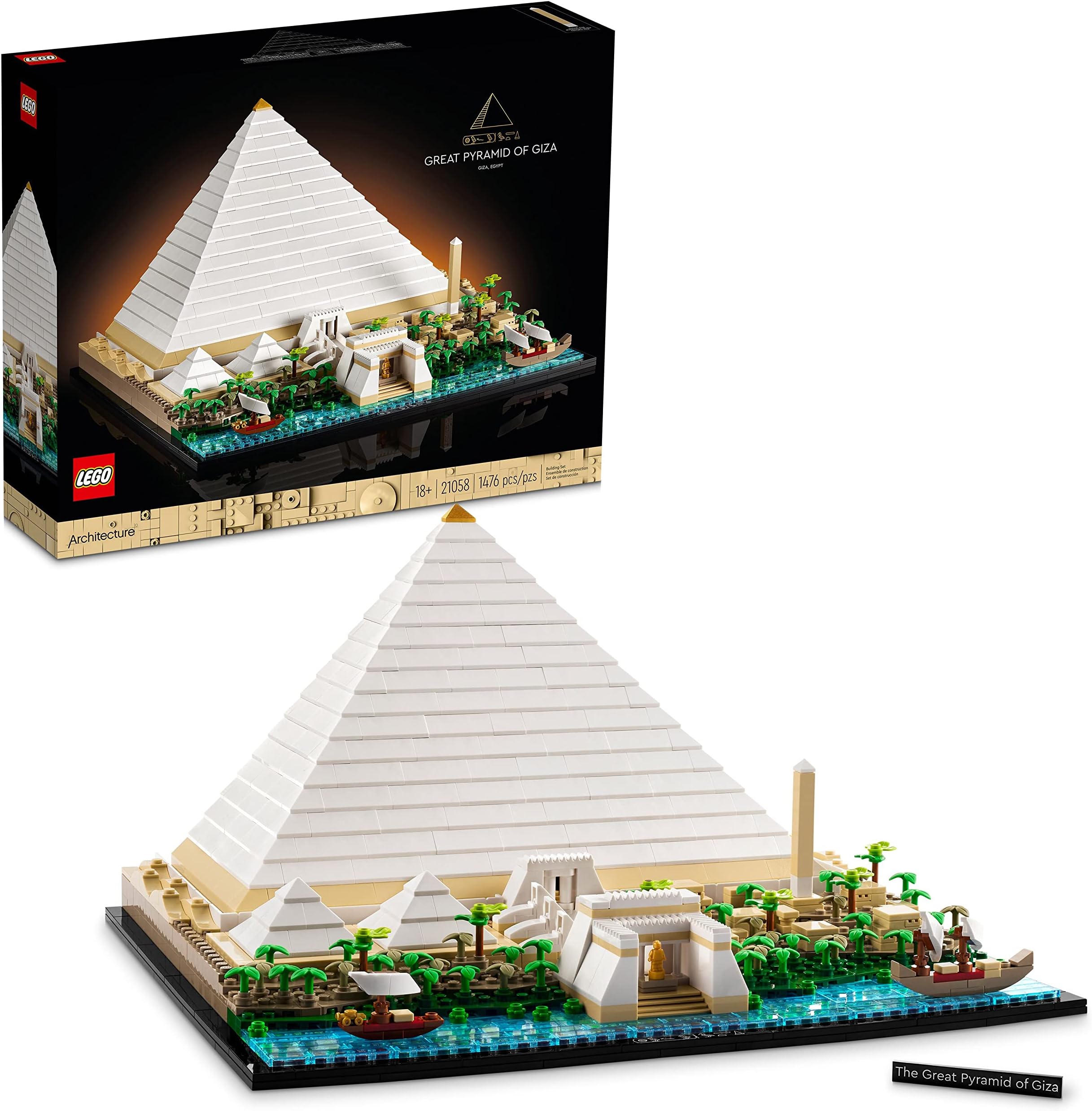 LEGO Architecture 21058 Great Pyramid of Giza Age 18+ 1476pcs
