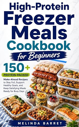 High-Protein Freezer Meals Cookbook for Beginners: 150+ Protein-Packed Make-Ahead Recipes