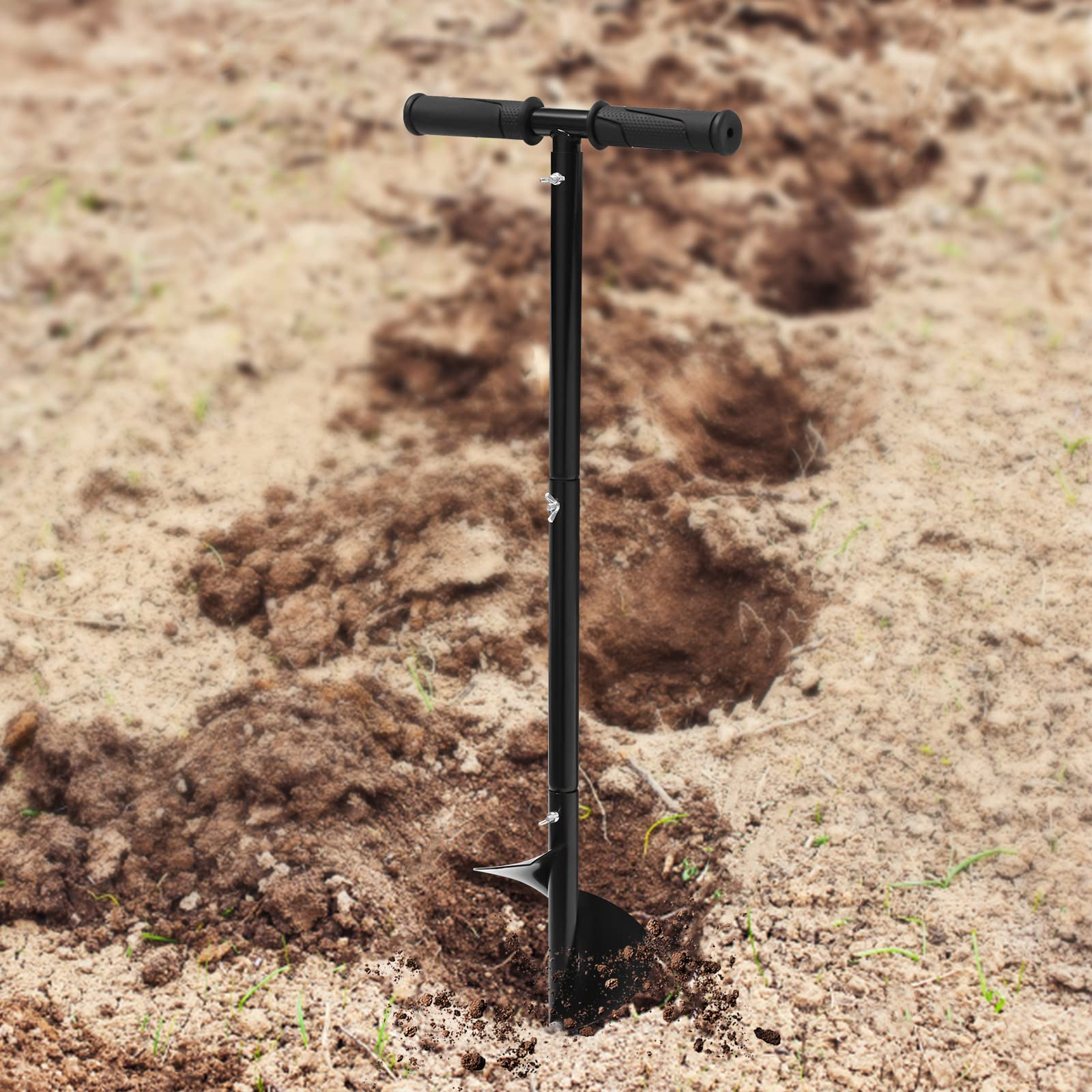Zestaw wierteł ręcznych do ziemi, z narzędziem do sadzenia drzew, Rapid Planter