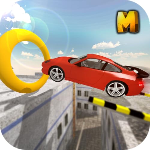 Crazy Roof Top Car Stunts 3D