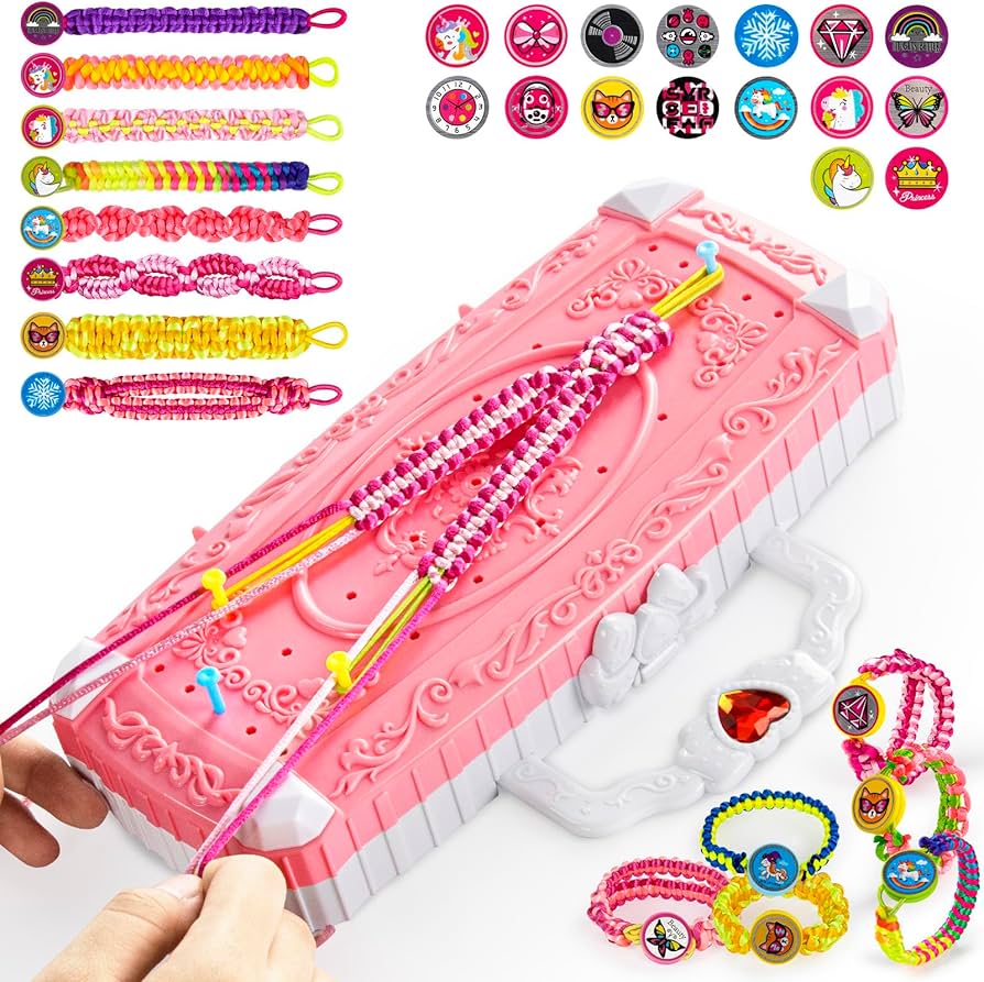Amazon.com: TQRAZ Bracelet Making Kit,Friendship Bracelet Kit,Arts