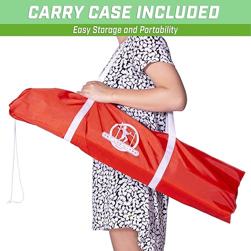 Miniatura 6 de GoSports Get Low Limbo - Juego de limbo de madera premium, se instala en segundos, diversión para niños y adultos