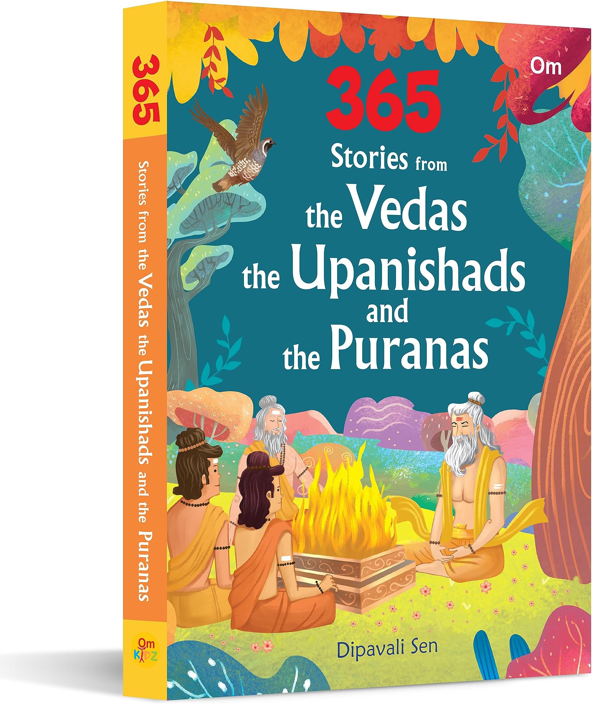 365 Stories from the Vedas: The Upanishads and the Puranas - Indian Mythology Storybook for Kids | Ancient Indian Wisdom | Spiritual Tales | Life Lessons | Colourful Illustrated for Children