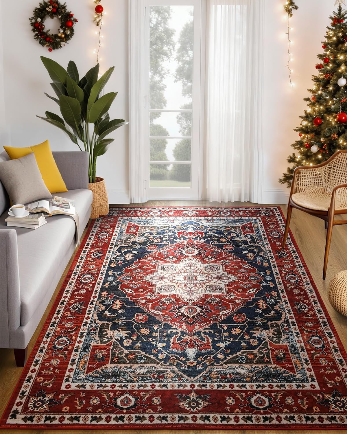 44.5×101 \"Play with ” ViNTAGE RUG 44.5×101 