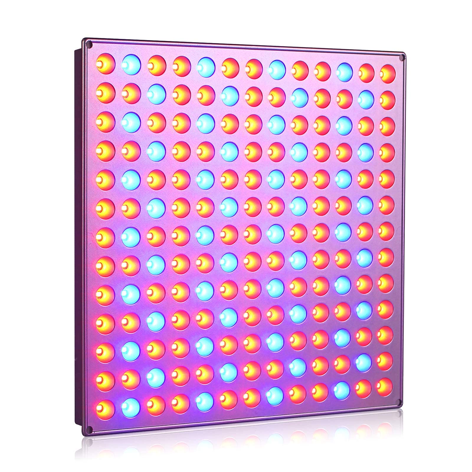 Luces de Cultivo en Interiores, luz de Cultivo LED, Luces de Plantas de 75 vatios para Plantas de Interior Lámpara de Cultivo de Panel Rojo Azul para Plantas de semillero y Flores