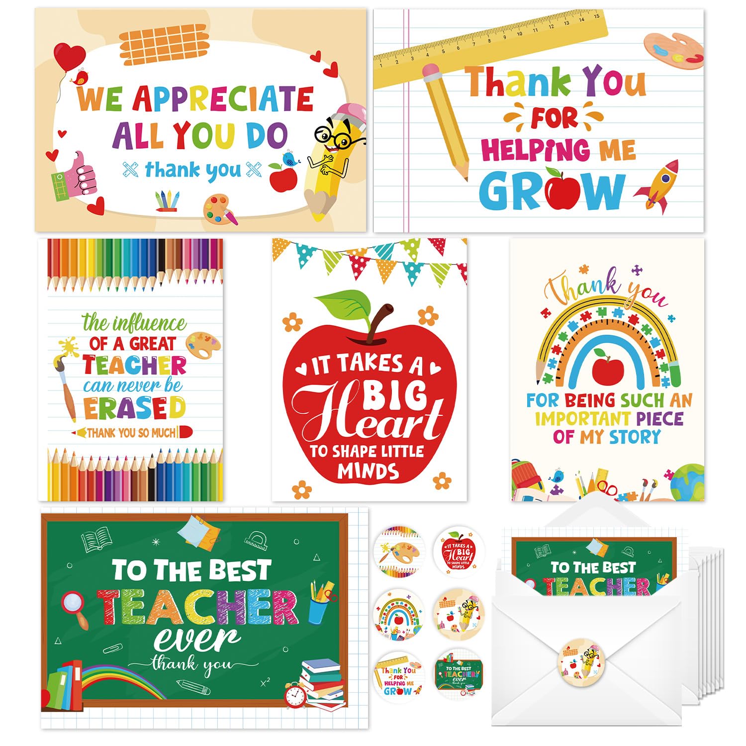Eiapadeor Teacher Appreciation Cards Gifts