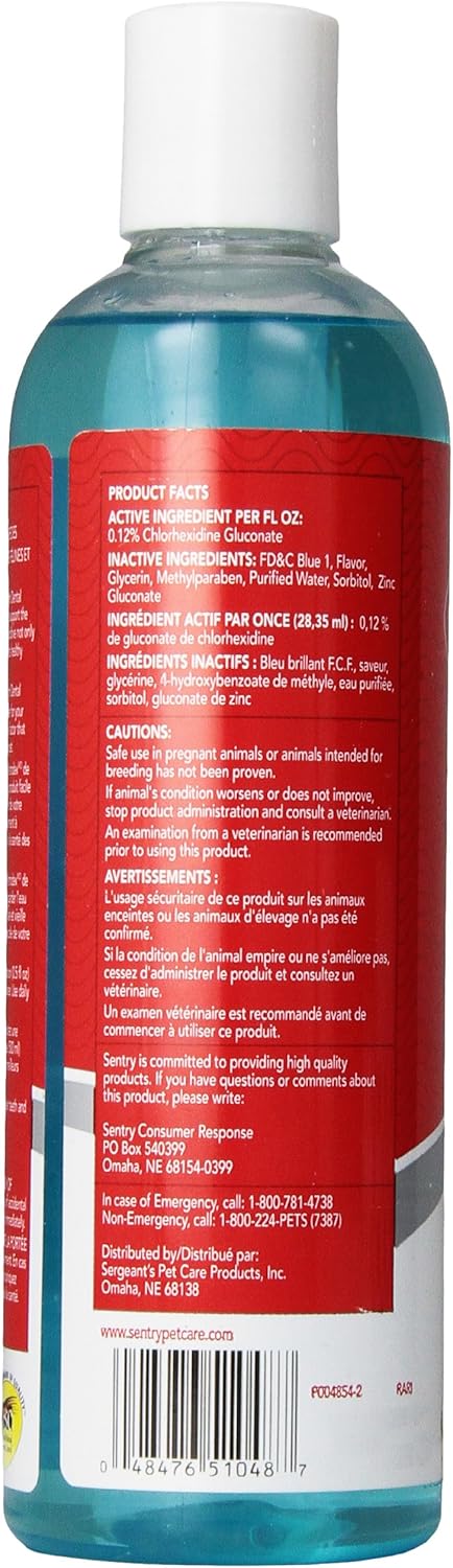 Petrodex Dental Water Additive for Cats and Dogs, 16 oz : Pet Hair Removers : Pet Supplies