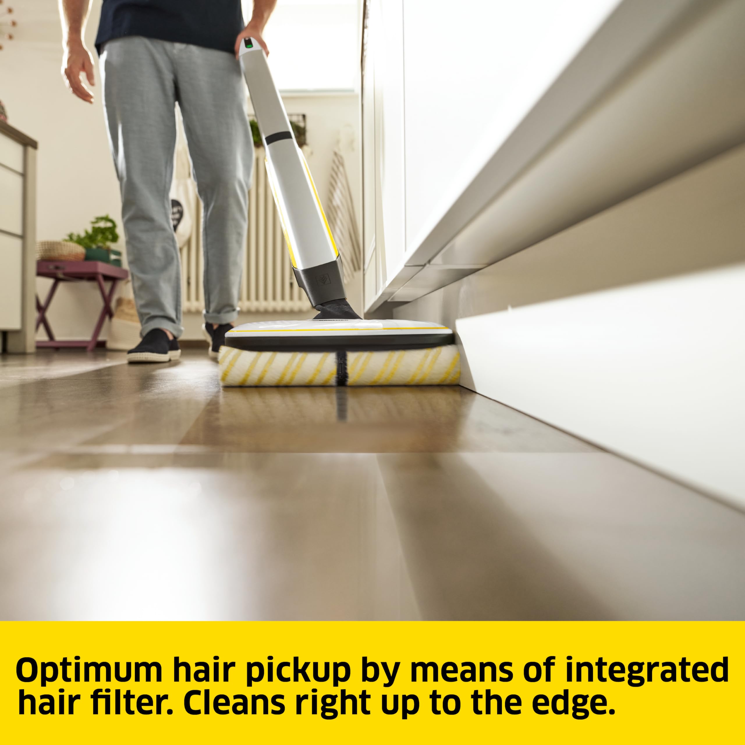 Karcher FC 7 Cordless Zemin Temizleme Makinesi, Beyaz