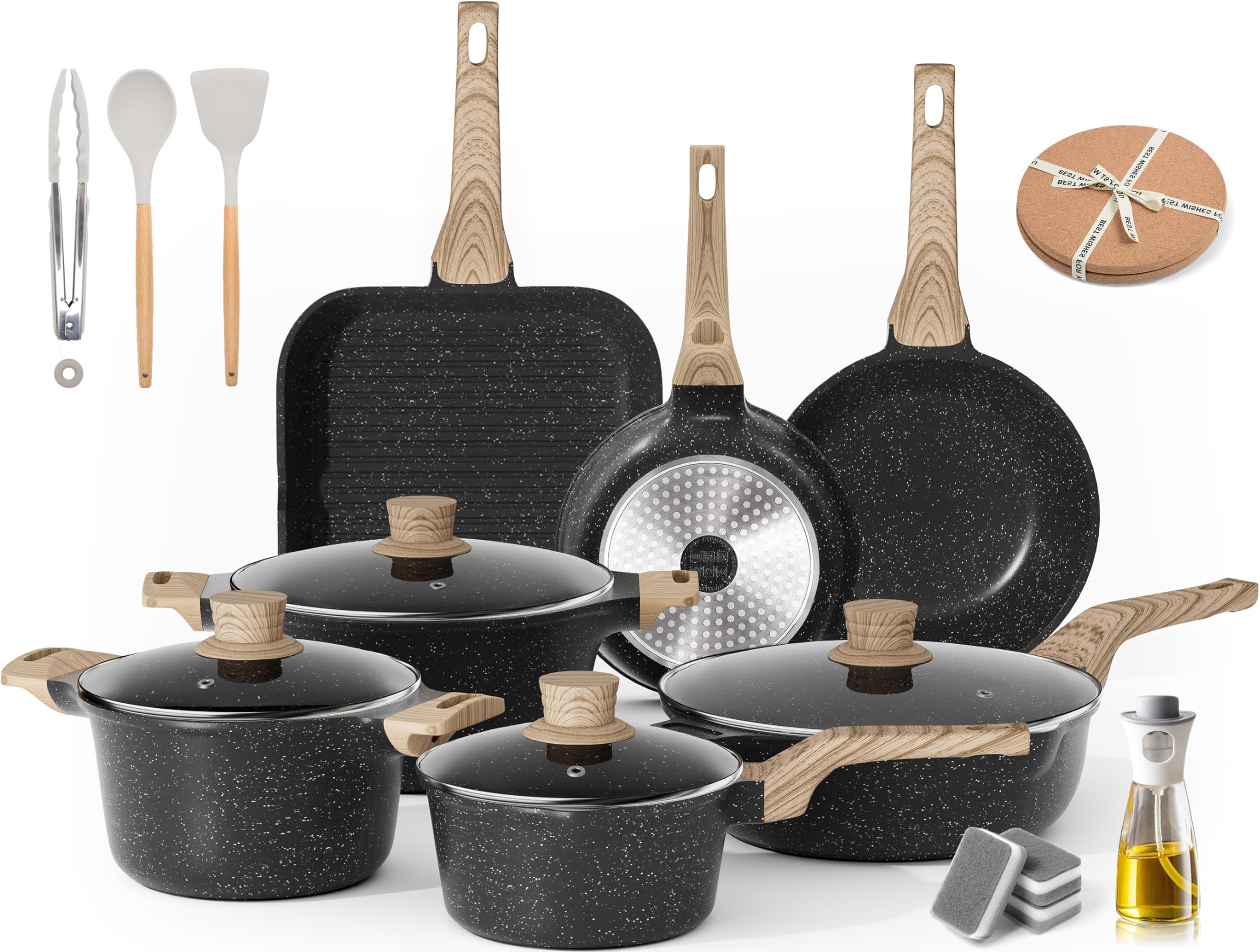 Pots and Pans Set Nonstick