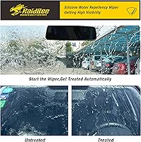 Vista 2 de Limpiaparabrisas trasero de silicona, limpiaparabrisas trasero de silicona de 11 pulgadas de repuesto para Toyota Matrix 2008-2003, Jeep Grand