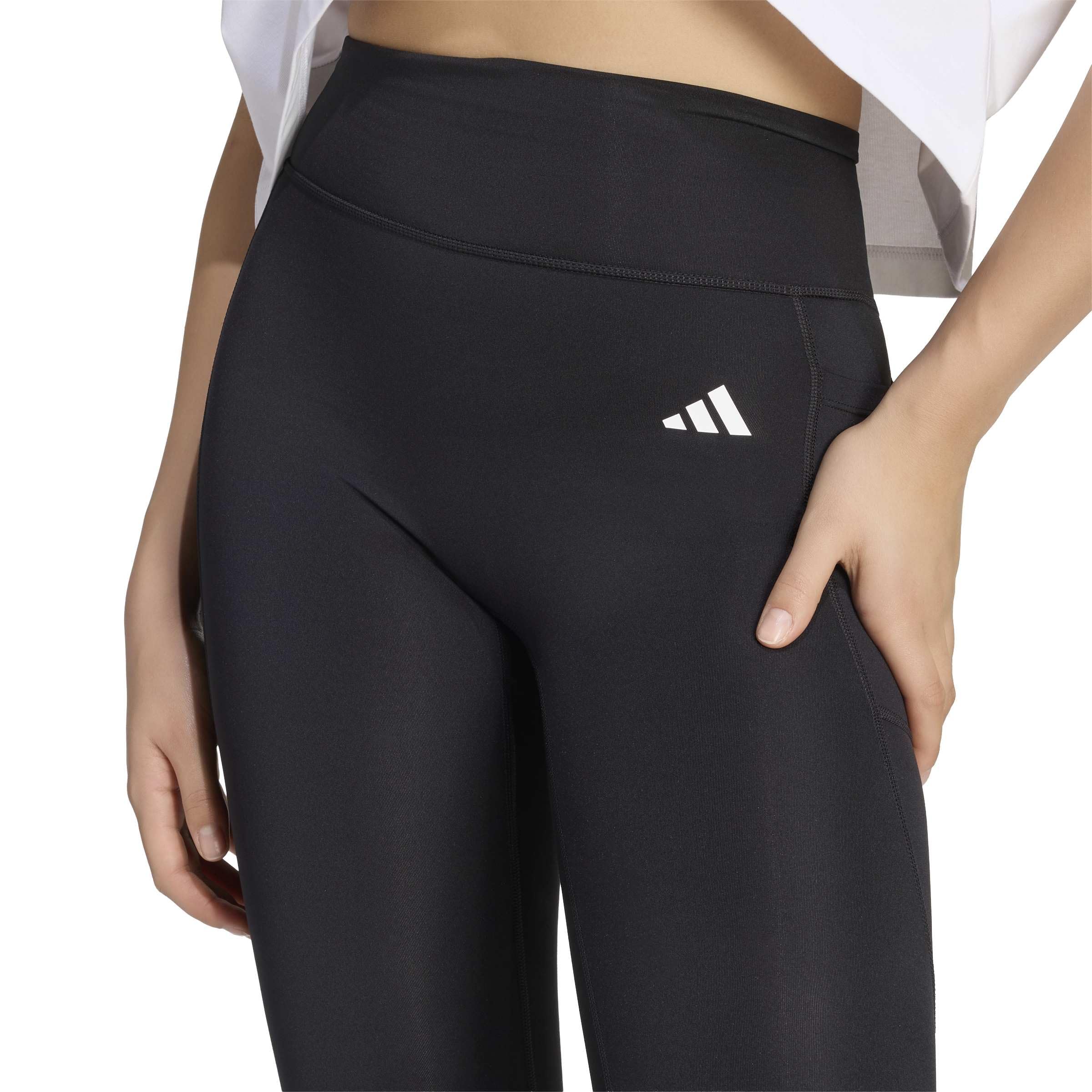 adidas Women Leggings Capri Optime Essentials